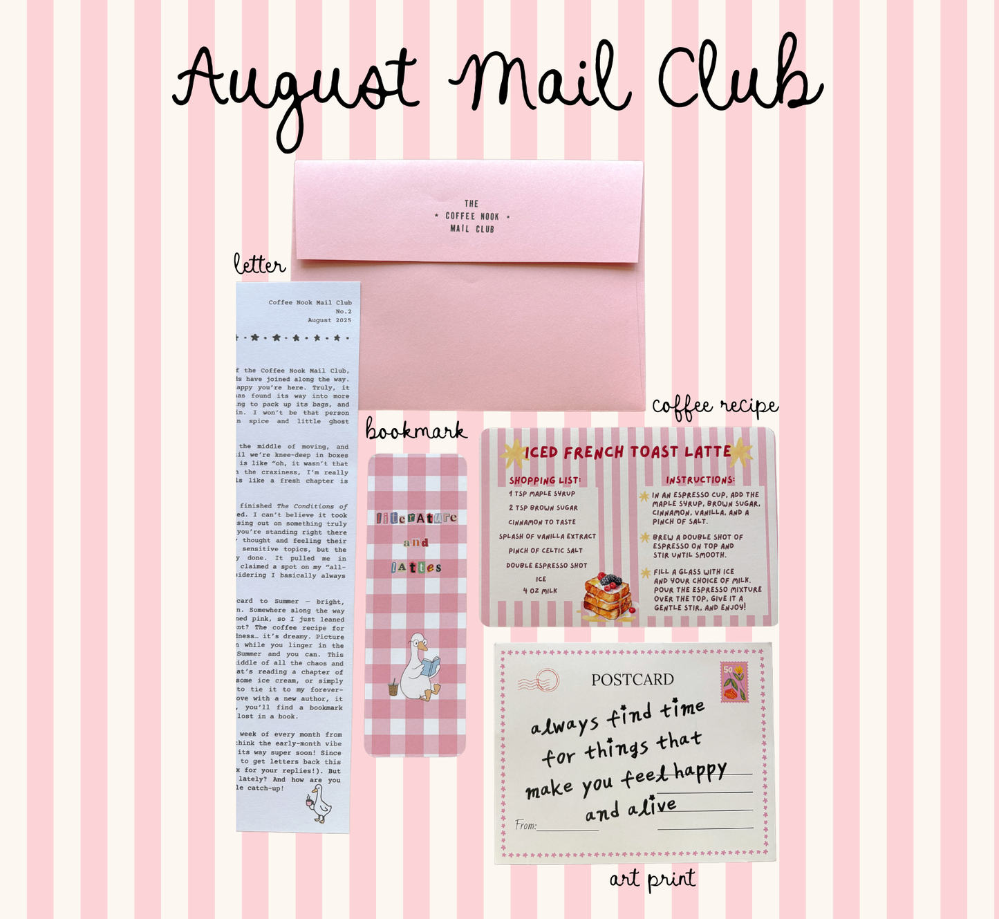 August 2025 Edition - The Coffee Nook Mail Club
