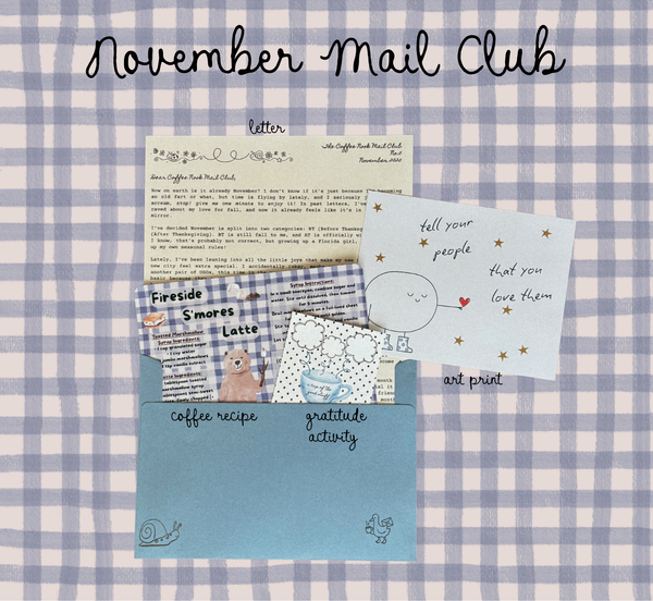November 2025 Edition - The Coffee Nook Mail Club
